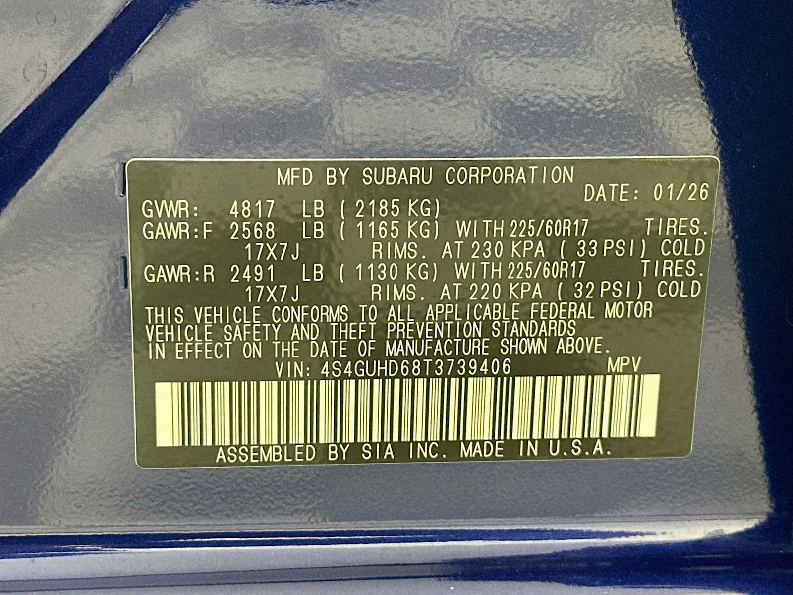 Certified 2026 Subaru Crosstrek 2.5i Premium AWD/4WD image 29