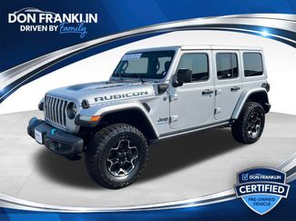 Used 2023 Jeep Wrangler Unlimited Rubicon 4xe w/ Cold Weather Group AWD/4WD 360° Tour