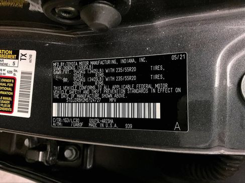 Used 2021 Toyota Highlander XSE AWD/4WD image 41
