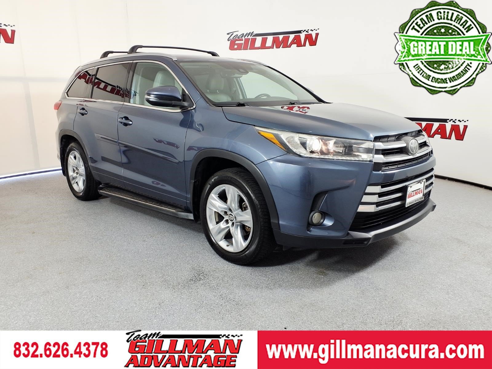 Used 2018 Toyota Highlander Limited w/ Protection Package #3 AWD/4WD image 1