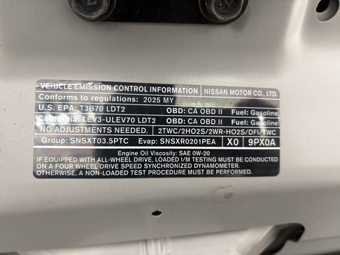 Used 2025 Nissan Pathfinder Platinum w/ Cargo Package FWD image 40
