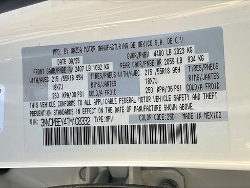 New 2026 MAZDA CX-30 2.5 Turbo w/ Premium Plus Pkg image 13