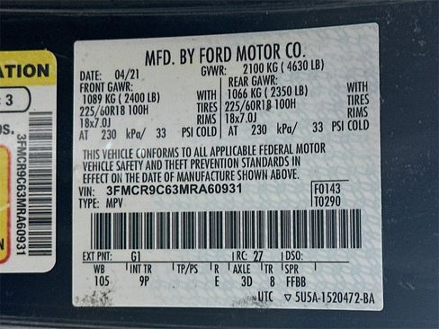 Used 2021 Ford Bronco Sport Outer Banks image 36