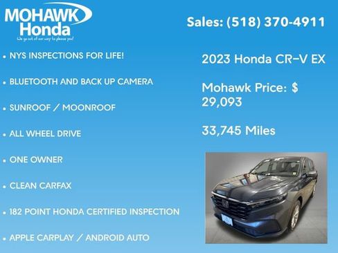 Used 2023 Honda CR-V EX image 8