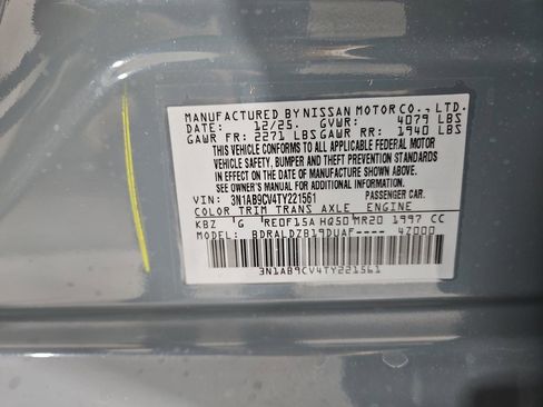 New 2026 Nissan Sentra SV image 29