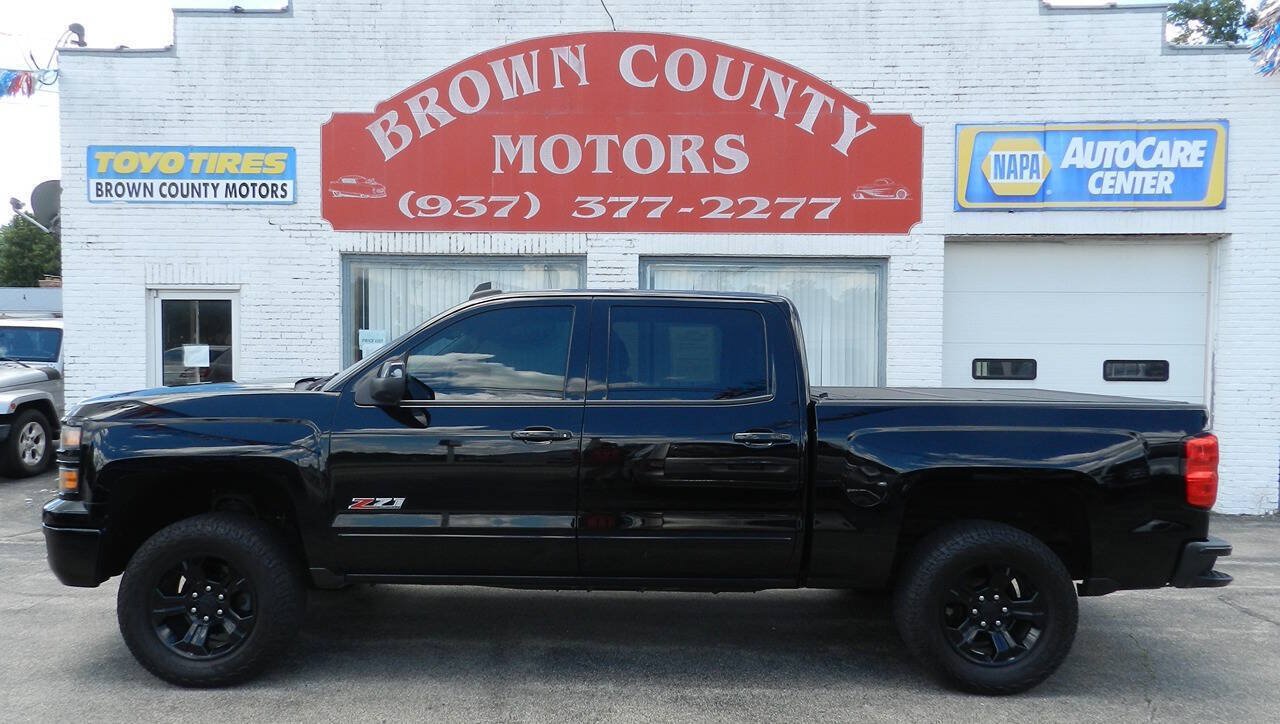 Used 2015 Chevrolet Silverado 1500 LTZ Z71 w/ Midnight Edition AWD/4WD image 1