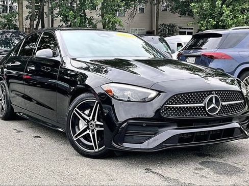Certified 2024 Mercedes-Benz C 300 4MATIC Sedan w/ AMG Line w/ Night Package image 1