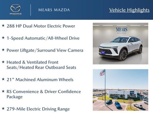 Used 2024 Chevrolet Blazer EV RS AWD/4WD image 2