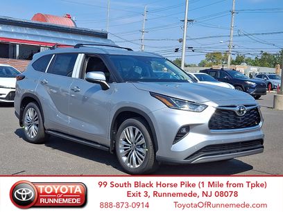 New 2025 Toyota Highlander Platinum