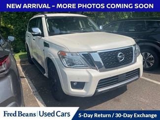 Certified 2019 Nissan Armada Platinum w/ Captain's Chairs Package AWD/4WD video 1
