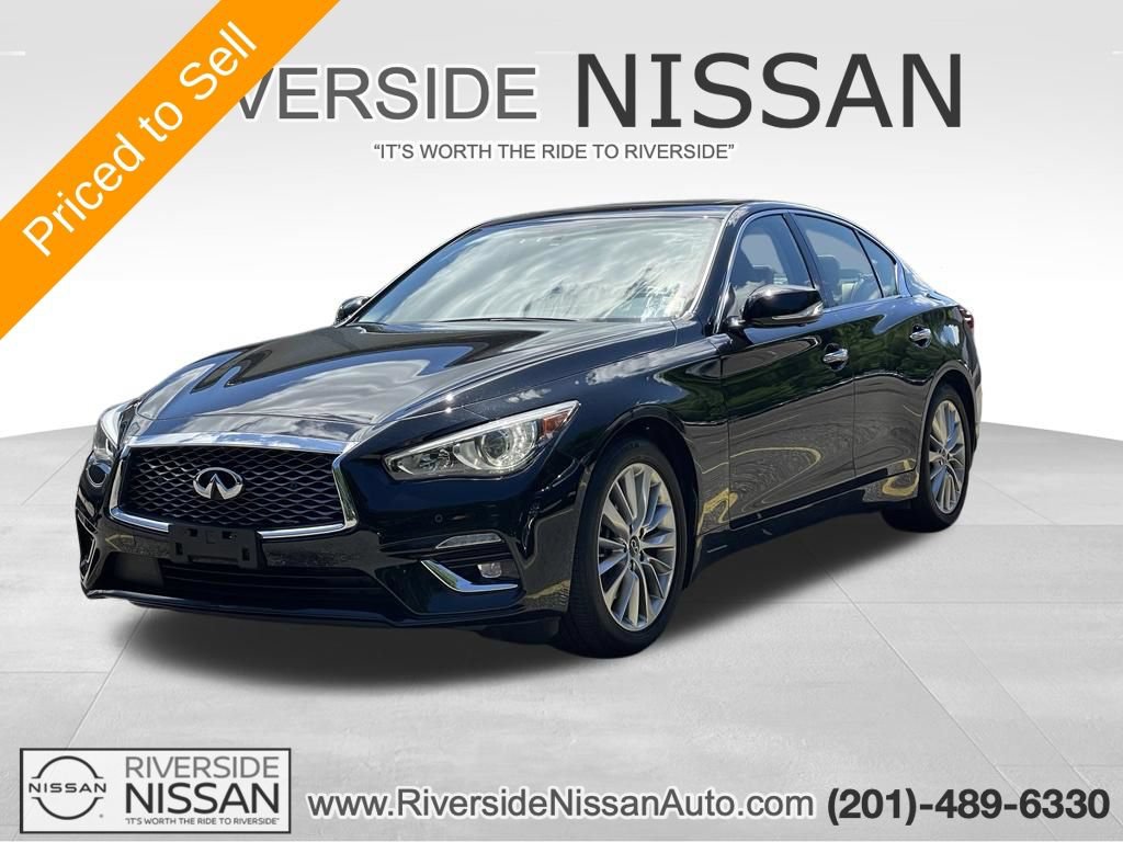 Used 2023 INFINITI Q50 Luxe w/ Cargo Package AWD/4WD image 1