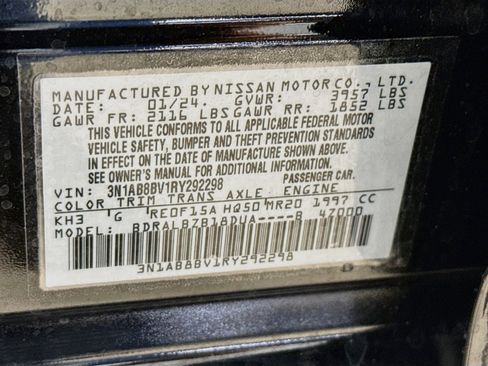 Used 2024 Nissan Sentra S FWD image 36