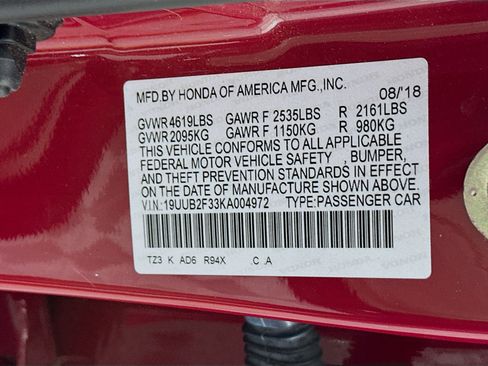 Used 2019 Acura TLX V6 FWD image 12