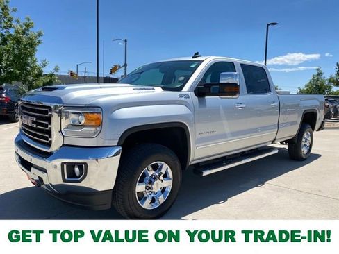 Used 2017 GMC Sierra 3500 SLT w/ Duramax Plus Package AWD/4WD image 1