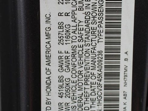 Used 2019 Honda Accord EX image 38