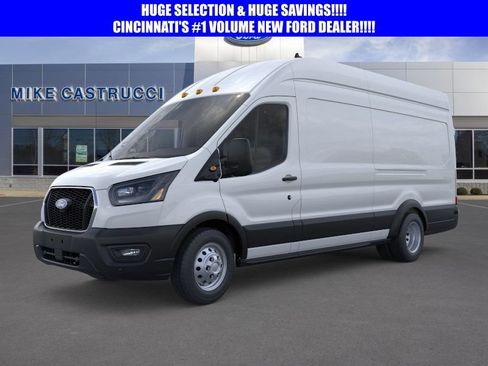 New 2026 Ford Transit 350 148 High Roof Extended DRW w/ Load Area Protection Package RWD image 1