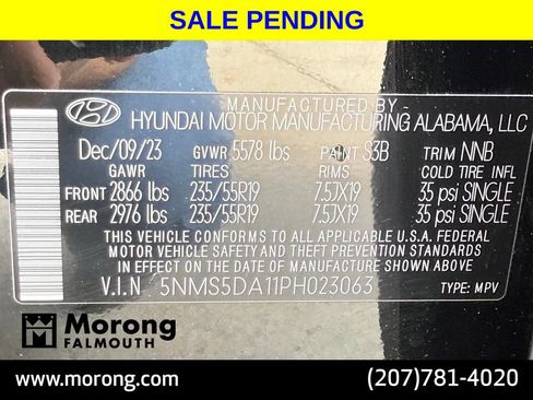 Used 2023 Hyundai Santa Fe Limited AWD/4WD image 47