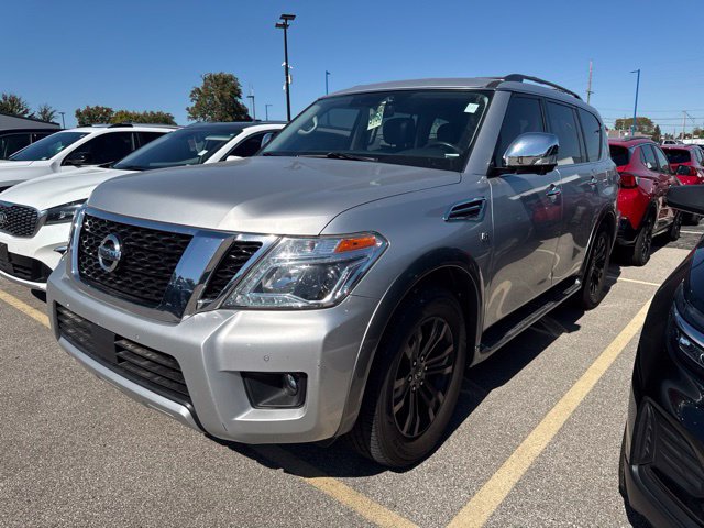 Used 2018 Nissan Armada Platinum w/ Captain Seat Package AWD/4WD image 1
