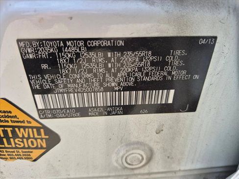 Used 2013 Toyota RAV4 Limited FWD image 15