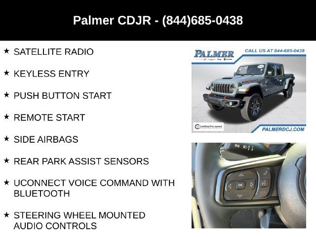 Certified 2025 Jeep Gladiator Mojave AWD/4WD image 18