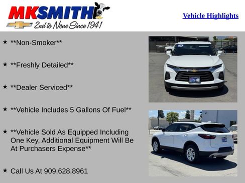 Used 2021 Chevrolet Blazer LT FWD image 2