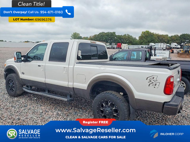 Used 2015 Ford F350 King Ranch w/ Snow Plow Prep Package AWD/4WD image 3