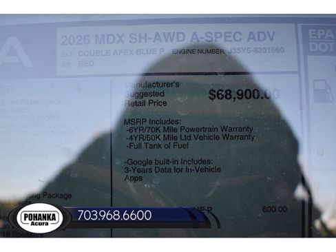 New 2026 Acura MDX A-Spec image 41