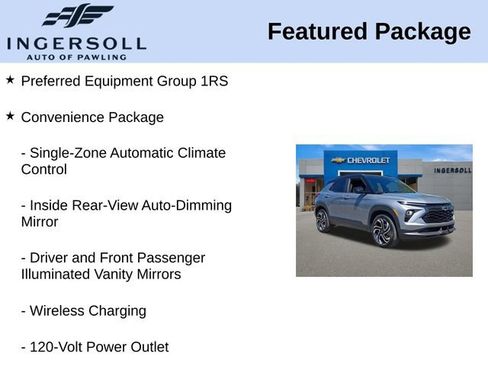 Used 2025 Chevrolet TrailBlazer RS w/ Convenience Package AWD/4WD image 15
