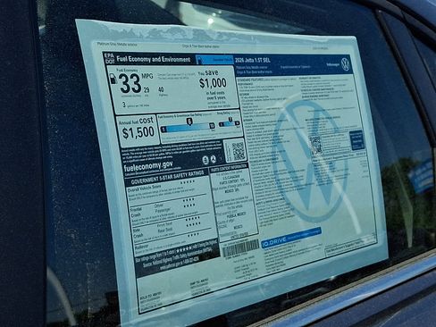 New 2026 Volkswagen Jetta SEL FWD image 19