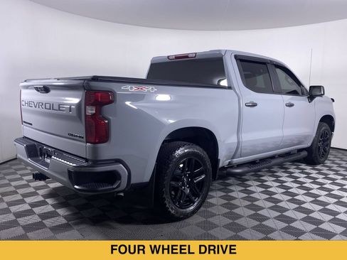 Certified 2024 Chevrolet Silverado 1500 Custom w/ Turbomax Blackout Package AWD/4WD image 18
