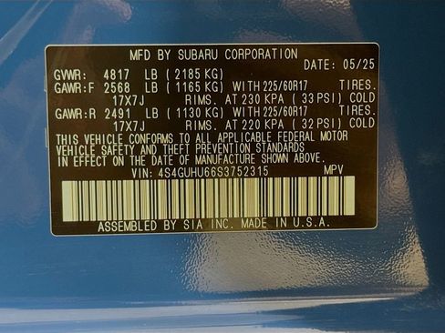 Used 2025 Subaru Crosstrek 2.5i Wilderness w/ Wilderness Package image 29