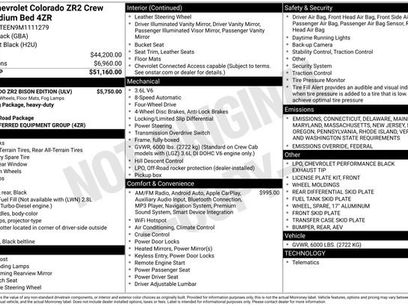 Used 2021 Chevrolet Colorado ZR2 w/ Colorado ZR2 Bison Edition