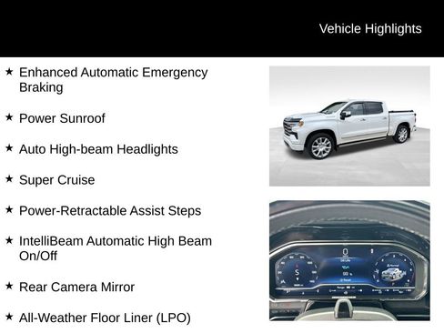 Certified 2024 Chevrolet Silverado 1500 High Country AWD/4WD image 16