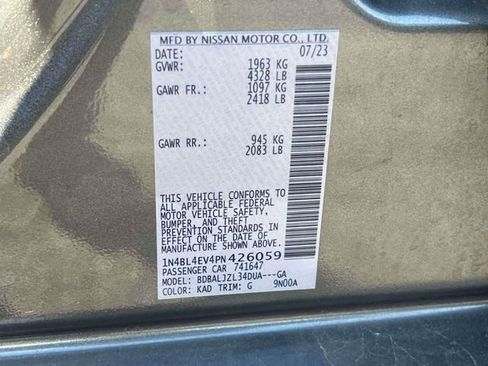 Used 2023 Nissan Altima 2.5 SL image 20