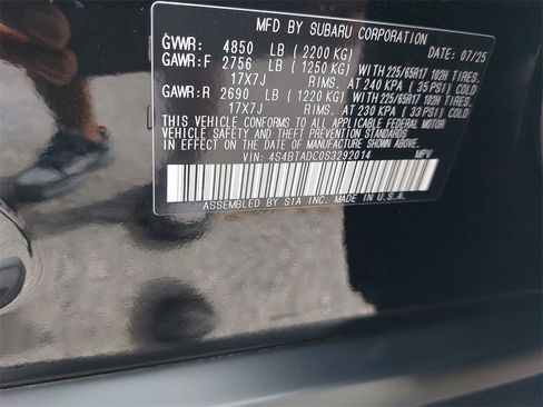 New 2025 Subaru Outback Premium w/ Popular Package #1A image 40