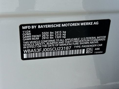 Used 2025 BMW 530i xDrive w/ Premium Package AWD/4WD image 47