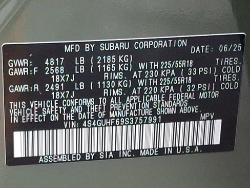 Certified 2025 Subaru Crosstrek 2.5i Sport image 27