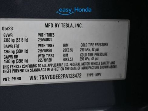 Used 2023 Tesla Model Y Long Range AWD/4WD image 16