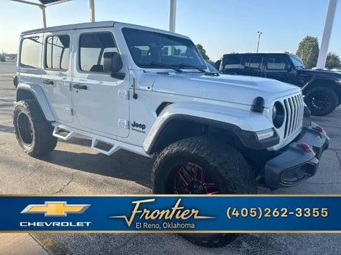 Used 2020 Jeep Wrangler Unlimited Sahara AWD/4WD image 1