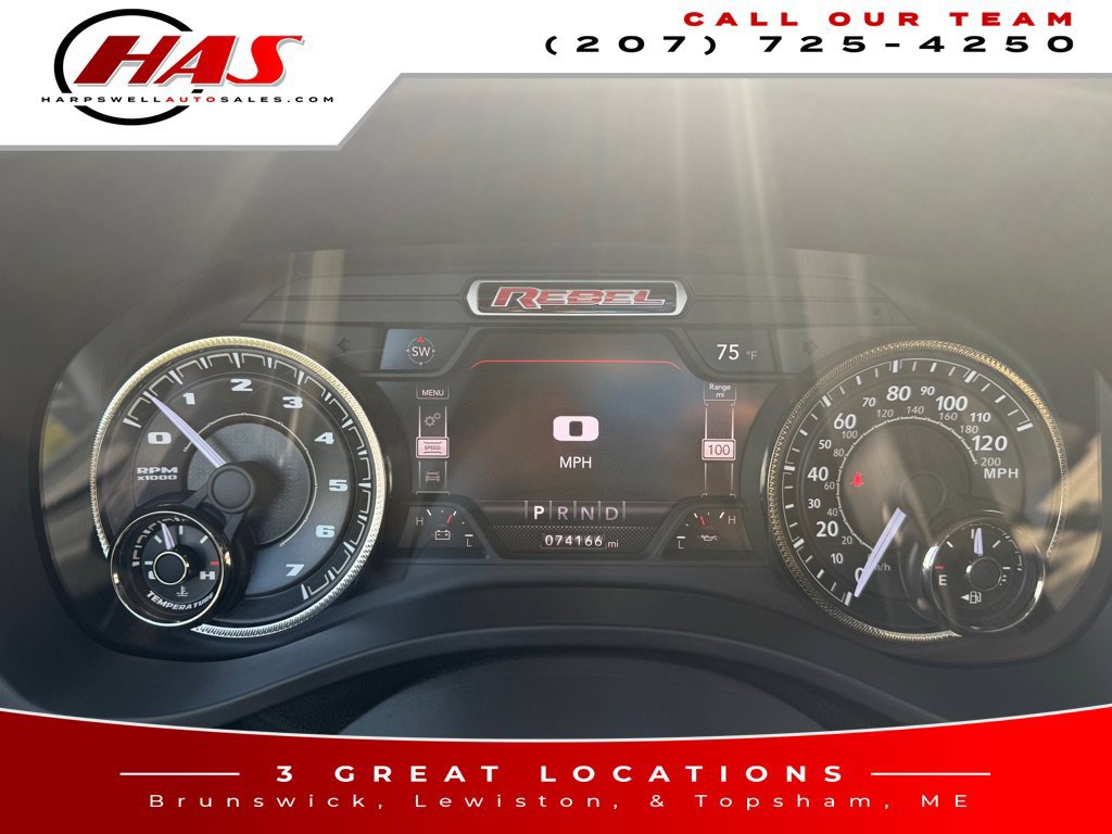 Used 2021 RAM 1500 Rebel w/ Leather & Sound Group AWD/4WD image 15