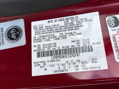 Used 2014 Ford Mustang Premium w/ Electronics Package image 15