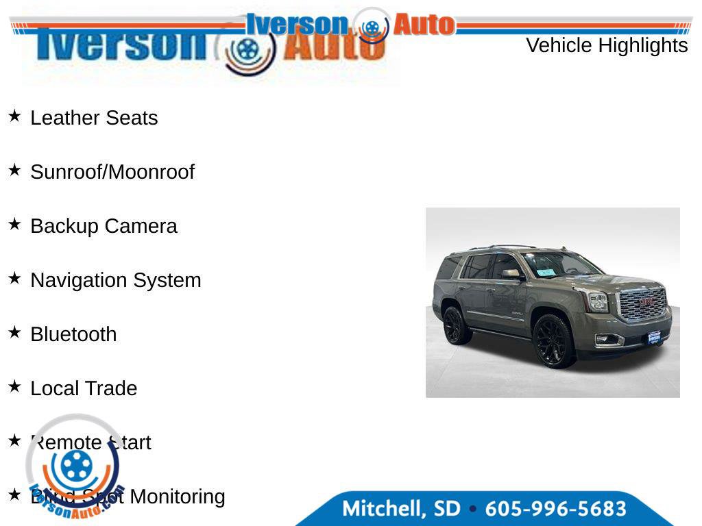 Used 2018 GMC Yukon Denali w/ Denali Ultimate Package AWD/4WD image 2