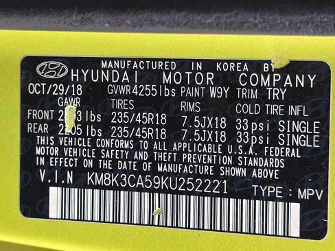 Used 2019 Hyundai Kona Limited AWD/4WD image 32