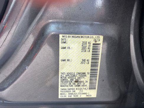 Used 2014 Nissan Altima 2.5 SL w/ Technology Package FWD image 14
