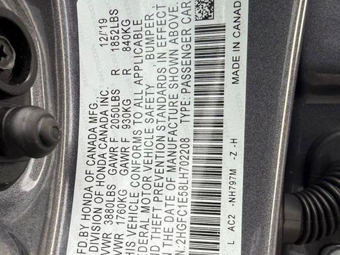 Used 2020 Honda Civic Si image 36