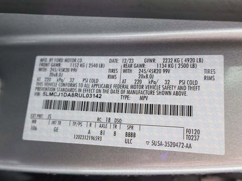 Used 2024 Lincoln Corsair Premiere w/ Equipment Group 101A image 56