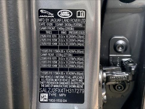 New 2026 Land Rover Range Rover Evoque S image 18