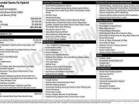 New 2026 Hyundai Santa Fe Calligraphy FWD image 30