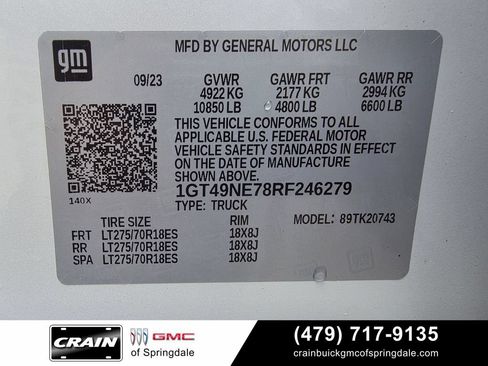 Used 2024 GMC Sierra 2500 SLT w/ SLT Convenience Package AWD/4WD image 31