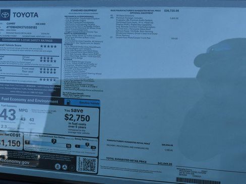 New 2026 Toyota Camry XSE image 15